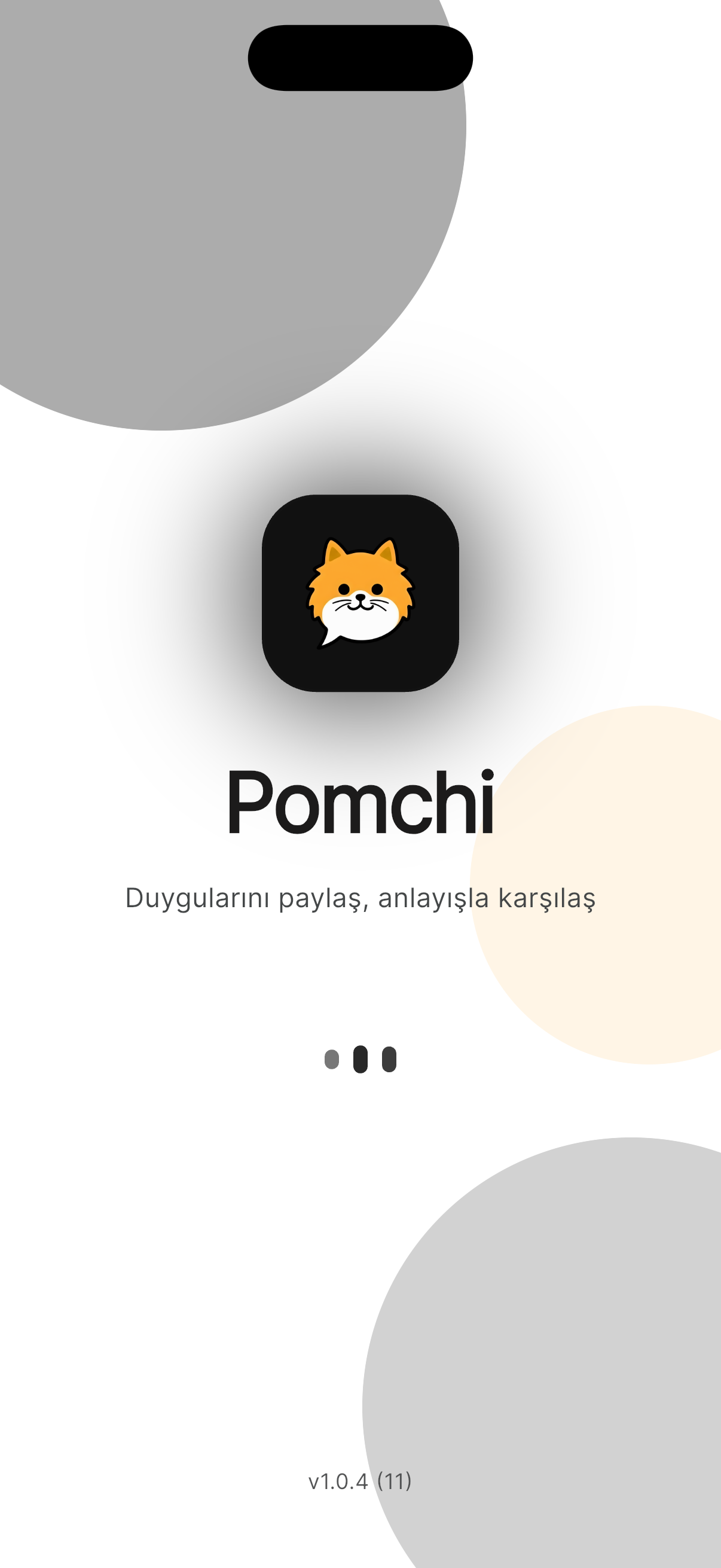 Pomchi duygu seçim ekranı